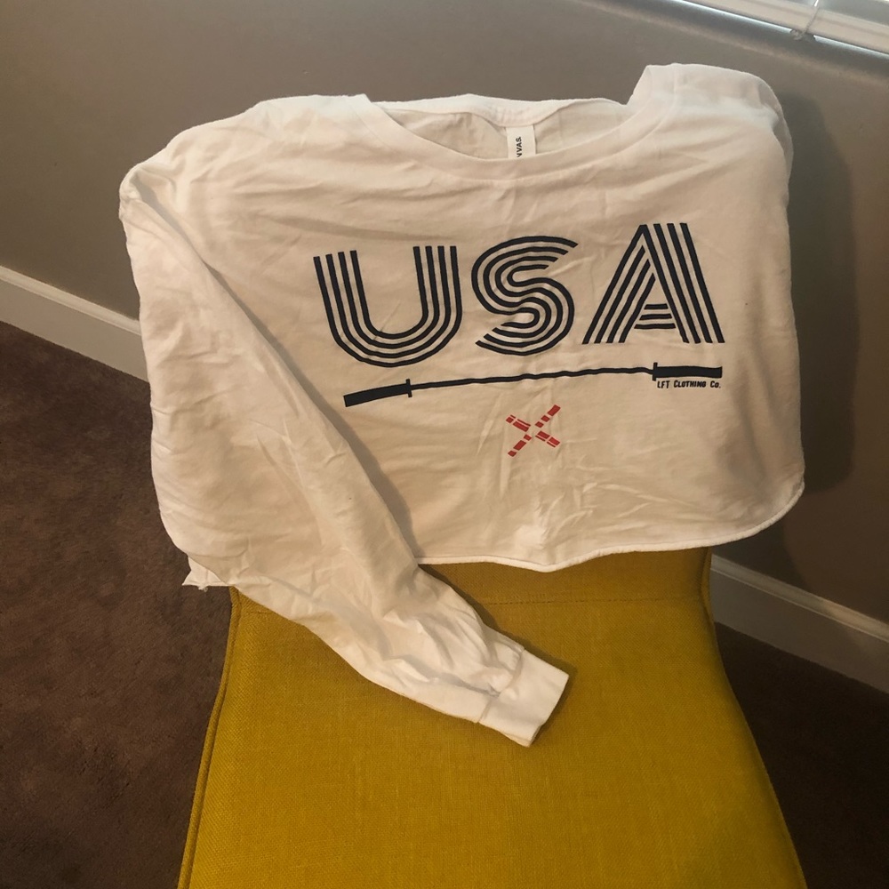 LFT Long Sleeve Crop Top